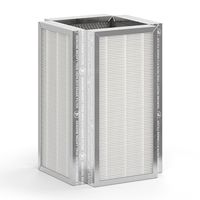 Medify Air - Medify True HEPA H13 Replacement Filter for MA-50 - Silver - Large Front