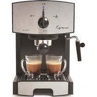 Capresso - EC50 Espresso Machine with 15 bars of pressure and Milk Frother - Stainless Steel - Large Front