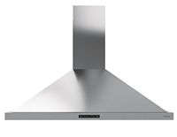 Zephyr - 36 inches - Convertible - Wall Range Hood - Stainless Steel - Large Front