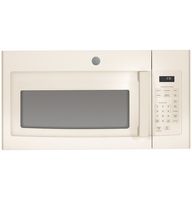 GE - 1.6 Cu. Ft. Over-the-Range Microwave - Bisque - Large Front