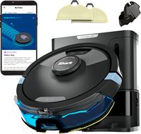 Shark - Matrix Plus 2-in-1 Robot Vacuum & Mop with Sonic Mopping, Matrix Clean, Home Mapping, HEP... - Large Front