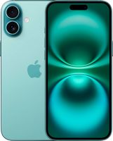 Apple - iPhone 16 Plus 256GB - Apple Intelligence - Teal (AT&T) - Large Front