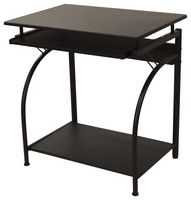 Comfort Products Inc. - Stanton Computer Desk - Black - Large Front