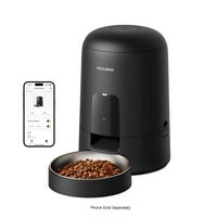 PETLIBRO - Air WiFi Pet Feeder 2L - Black - Large Front