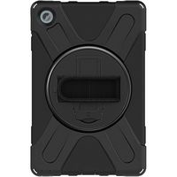 SaharaCase - Protection Hand Strap Series Case for Lenovo Tab M10 Plus (3rd Gen) - Black - Large Front