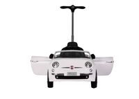 Best Rideon Cars - Fiat 500 Push Car Stroller - White - Large Front