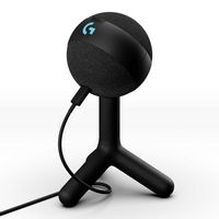 Logitech - Yeti Orb Wired Cardioid Condenser Gaming Microphone with LIGHTSYNC RGB Lights - Large Front