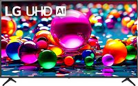 LG - 75” Class UA77 Series LED AI 4K UHD Smart webOS TV (2025) - Large Front