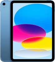Apple - 11-inch iPad A16 chip with Wi-Fi + Cellular - 128GB - Blue (Unlocked) - Large Front