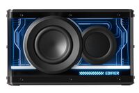 Edifier - QD25 Portable Bluetooth Speaker - Black - Large Front