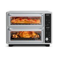 bella PRO - DoubleUp Oven with Probe Thermometer - Stainless Steel - Large Front