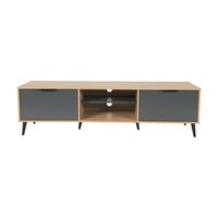 Cole Collection TV Stand with Cabinets for Most TVs up to 85