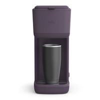 Bella - Single-Serve Coffee Maker - Plum - Large Front