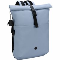 Swissdigital Design - LAMONE Rolltop TSA-Friendly Water-Resistant Backpack With USB Charging Port... - Large Front
