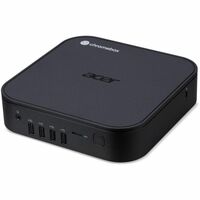 Acer - Chromebox - Intel Core 3 - 16GB Memory - 256GB SSD - Black - Large Front