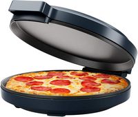 Chefman - Everything Maker 12” Countertop Electric Pizza Oven - Black - Large Front