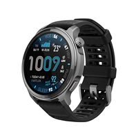 Amazfit - Balance 2 XT Smartwatch 47mm Silicone - Gray / Black - (2025) - Large Front