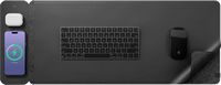 JOURNEY - ALTI SLIM Wireless Charging Desk Mat - Black - Large Front