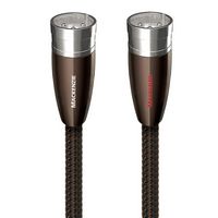 AudioQuest - Mackenzie XLR > XLR 6.5' Analog  Audio Interconnect Cable - Brown on Black - Large Front