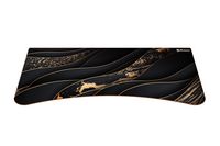 Arozzi - Arena Desk Pad - Black/Gold - Large Front