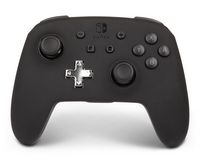 PowerA - Enhanced Wireless Controller for Nintendo Switch - Black - Large Front