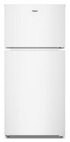Whirlpool - 28 in. Wide 14.3 cu. ft. Top-Freezer Refrigerator with Total Coverage Cooling - White - Large Front