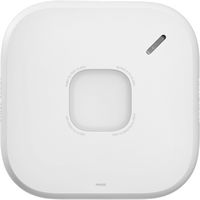 First Alert - Smoke and Carbon Monoxide Detector Battery Powered - White - Large Front