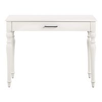 OSP Home Furnishings - Baron Writing Desk - White - Large Front