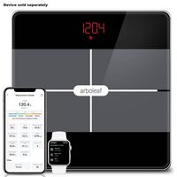 Arboleaf Smart Scale for Body Weight, FSA HSA Eligible, 14 Body Composition Metrics, Bluetooth Sy... - Large Front