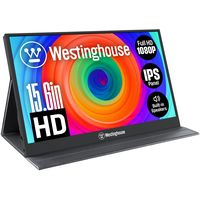 Westinghouse - Portable Monitor - Black - Large Front