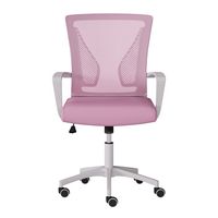 CorLiving - Workspace Mesh Back Office Chair - Pink - Large Front