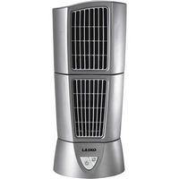 Lasko - Desktop Wind Tower Fan - Platinum - Large Front