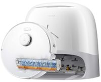 Roborock - Qrevo Curv 2 Flow Robot Vacuum and Mop, Real-Time Self-Cleaning Roller Mop, Dual Zero-... - Large Front