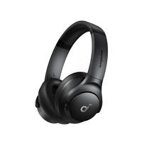 Soundcore - by Anker Q20i Over-Ear Headphones with Active Noise Cancelling, Deep Bass, and 40-Hou... - Large Front