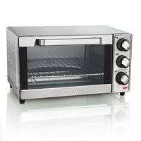 Hamilton Beach - Toaster/Pizza Oven - Stainless Steel - Large Front