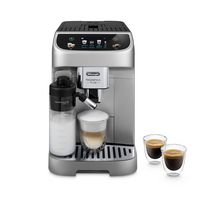 De'Longhi - Magnifica Plus Fully Automatic Espresso Machine - Silver - Large Front