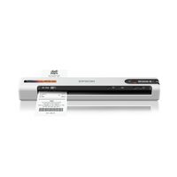 Epson - RapidReceipt RR-70W Wireless Mobile Receipt and Color Document Scanner - White - Large Front