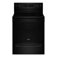 Whirlpool - 5.3 Cu. Ft. Freestanding Electric Convection Range with No Preheat Air Fry and Air Ba... - Large Front
