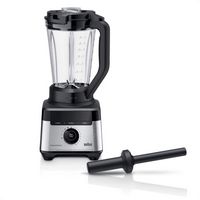 Braun - 10-Speed 1200W 61 fl. oz. TriForce Power Blender - Black - Large Front