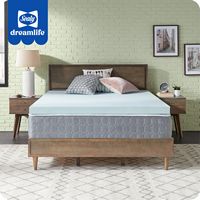 Sealy - Sealy® Dreamlife™ 3” Gel Memory Foam Mattress Topper, Twin - Blue - Large Front