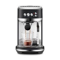 Breville - the Bambino Plus Espresso Machine with 15 bars of pressure and Milk Frother - Black Tr... - Large Front