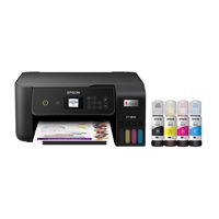 Epson - EcoTank ET-2800 Wireless Color All-in-One Inkjet Cartridge-Free Supertank Printer - Black - Large Front