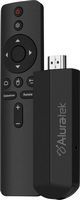 Aluratek - PicStick Wireless HDTV Photo/Video Viewer-Upgrade a TV to a Digital Photo Frame - Black - Large Front