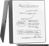 Amazon - Kindle Scribe (16GB) - Now write directly on books and documents. Built-in notebook summ... - Large Front