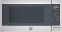 GE Profile - 2.2 Cu. Ft. Countertop Microwave with Sensor Cooking and Scan to Cook Technology - S... - Large Front