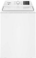 Whirlpool - 4.2-4.3 Cu. Ft. Top Load Washer with 2-in-1 Removable Agitator - White - Large Front