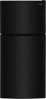Frigidaire - 20 Cu. Ft. Garage Ready Top Freezer Refrigerator - Black - Large Front