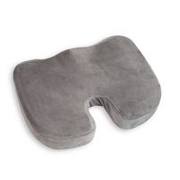 Mind Reader - Office Chair Cushion, Ergonomic, Orthopedic, Portable, Car Seat, Memory Foam, 18