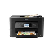 Epson - WorkForce Pro WF-3820 Wireless All-in-One Printer - Black - Large Front