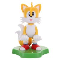 Cable Guys by Exquisite Gaming - Cable Guys: SEGA - Tails Holder Earbud & Phone Holder - Large Front